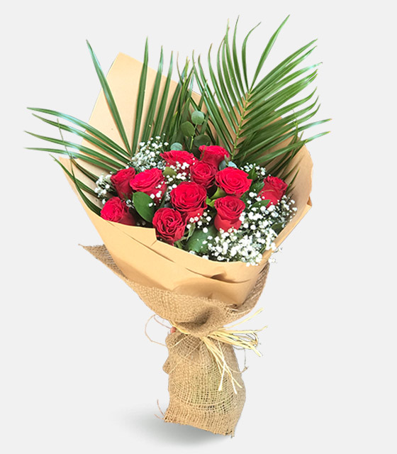 Buket 11 Kırmızı Güller